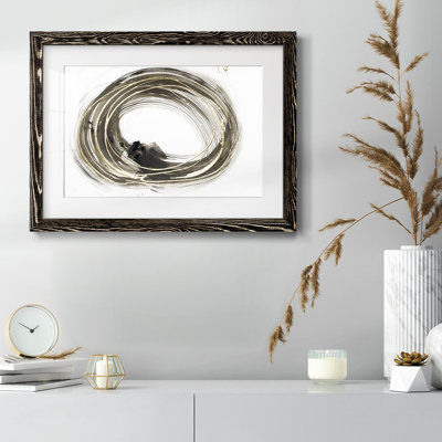 Golden Golden Circles I, impression sur papier