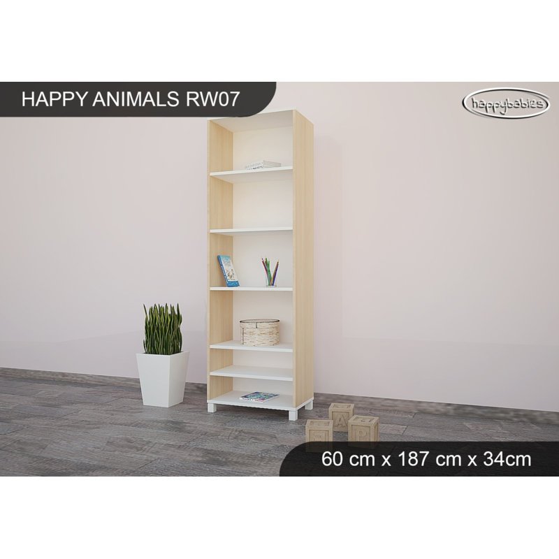 187cm H Cube Unit Kids Bookcase, Bright Pear Tree, 177cm H x 60cm W x 34cm D