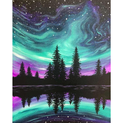 4 Piece No Frame Print on Canvas