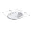 Bryant Ceramic Oval Drop-In Bathroom Sink with Overflow-10940794-19195626
