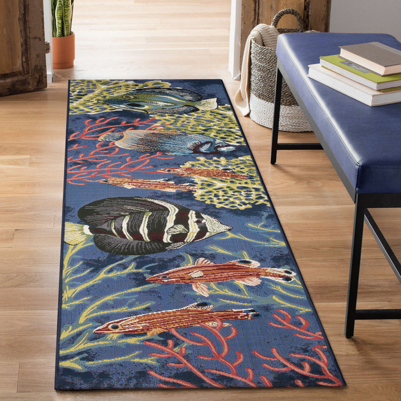 Holborne Indoor / Outdoor Rug, Runner 1'11" x 7'6"