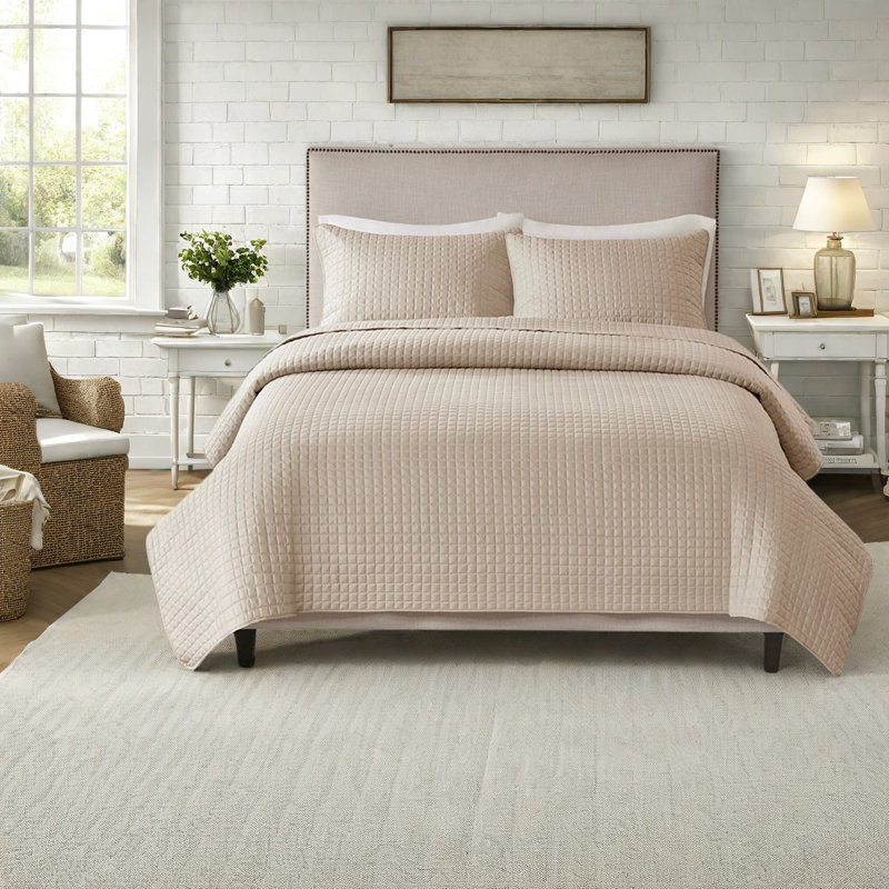 Ensemble de literie réversible pour très grand lit, maison de chambre moderne en microfibre douce
