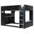 Dasher Gaming Loft Bed with Desk, Storage, Hanging Rod & RGB Lighting-1912655738