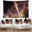 Tapisserie abstraite multicolore à bulles solaires-28496994