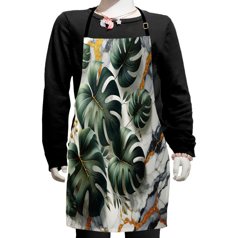 No Pattern Bib Apron