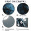 Noir et blanc Bigfoot Moonlit Meadow - art mural Bigfoot-1435303374-1539601695