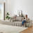 Chenille L-Shape Luxury Sectional Oversized Sofa,Mnimalist Design,Comfy Sleeper Couch For Living Room,Apartment&Reception Spaces,No Assembly Required