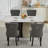 PU Leather Dining Chairs with Pull Ring-1047791402