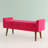 Carkin Velvet Upholstered Storage Bench-704977701