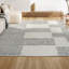 Tapis blanc / gris à rayures géométriques Collingsworth-1747569541