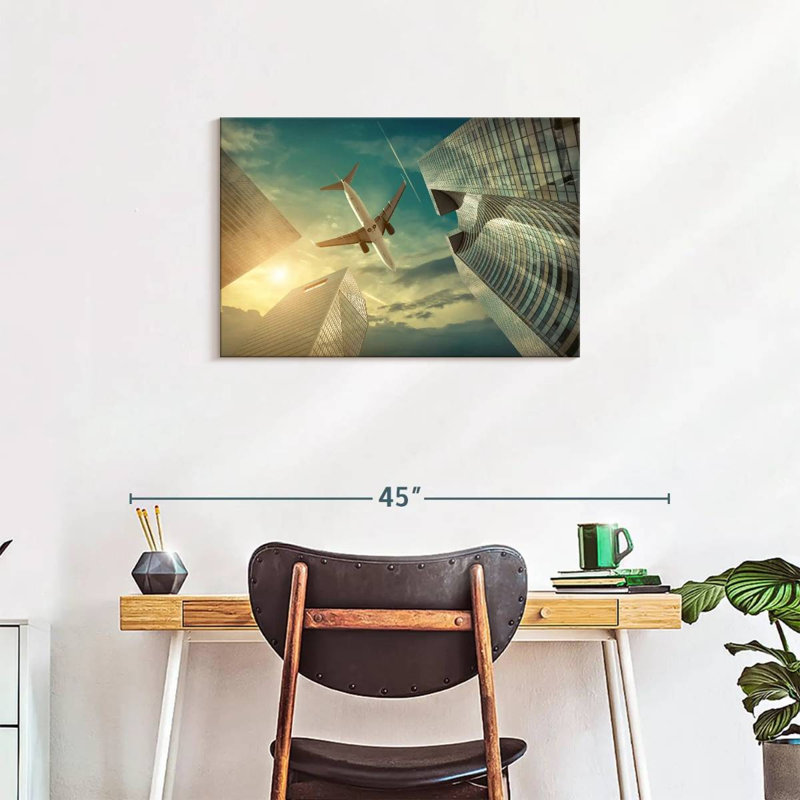 Mehar High Flight Aircraft, 20" H x 30" W