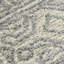 Tapis gris en laine crocheté à la main-233131207