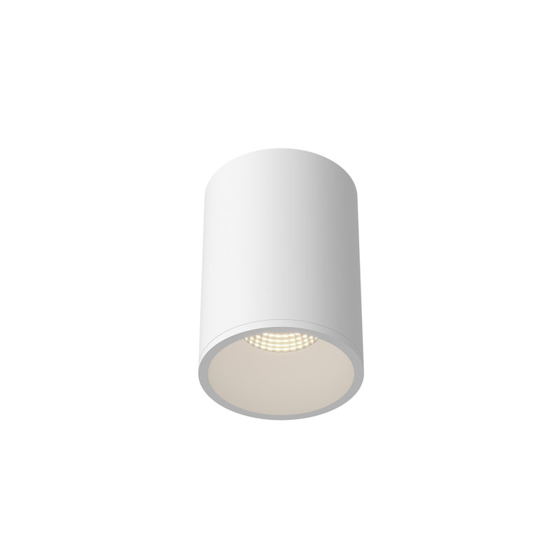 Plafonnier encastré à DEL 36 po Lorna 6 po (4 po de diamètre), Blanc, H 6 po x l 4,38 po x P 4,38 po, 18 W