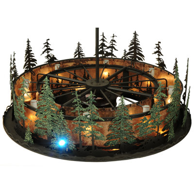 Fender 21 - Light Dimmable LED Drum Chandelier