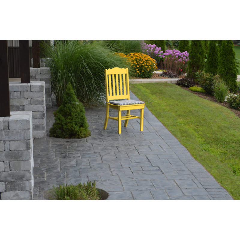 Chaise de patio Nettie, Jaune citron