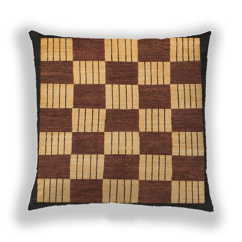 Coussin Abstract 1576, Microsuède