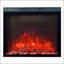 Rebrilliant Black Electric Fireplace Insert-852376870