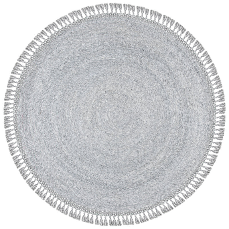 Cuellar Hand Tufted Performance Rug, Round 5'