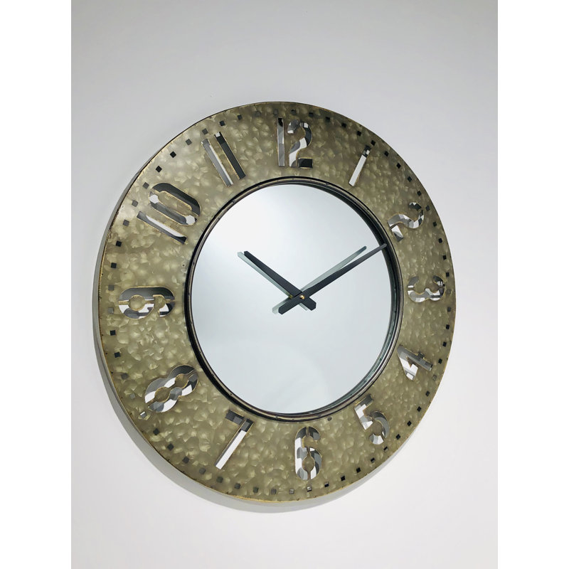 Citronelle Metal Wall Clock