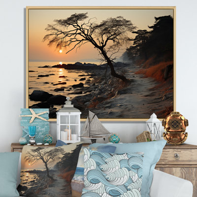 " Beach Photo Sandy Serenade I "