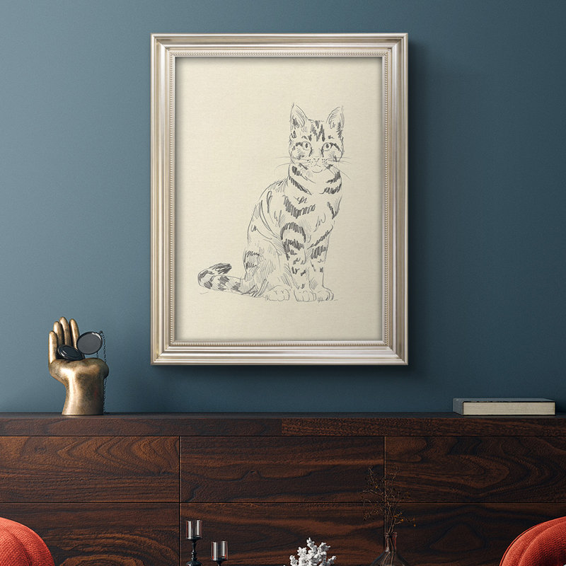 " House Cat IV ", 29" W x 41" H