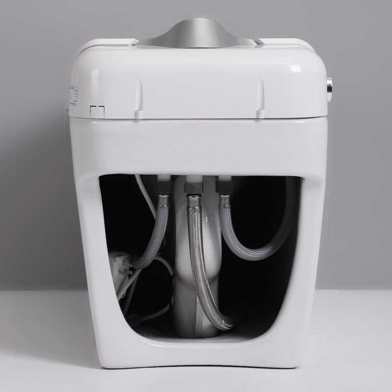 1.28-GPF Smart Toilet With Foot-Sensor Control, 3-Level Heated Seat, And LED Display