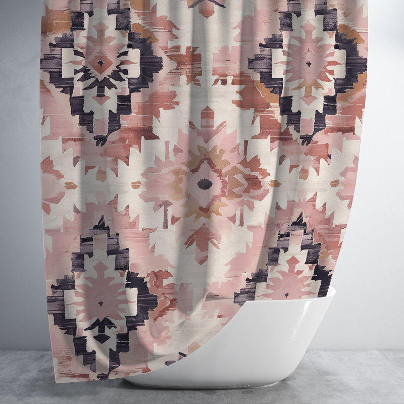 Sahar Eastern Elegance Shower Curtain_easternelegance_20, 84" H x 71" W