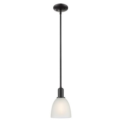 Arcadia - Laine - Mini-luminaire suspendu avec tige 6 po 1 lumière
