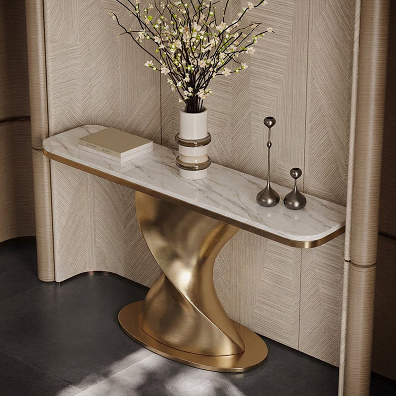 Console Italian Luxury, H 33,5 po x l 39,4 po x P 13,8 po