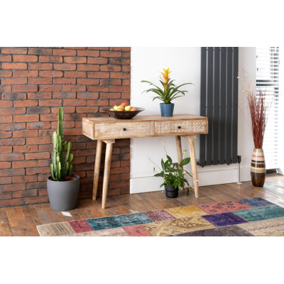 Ida Solid Wood Writing Desk