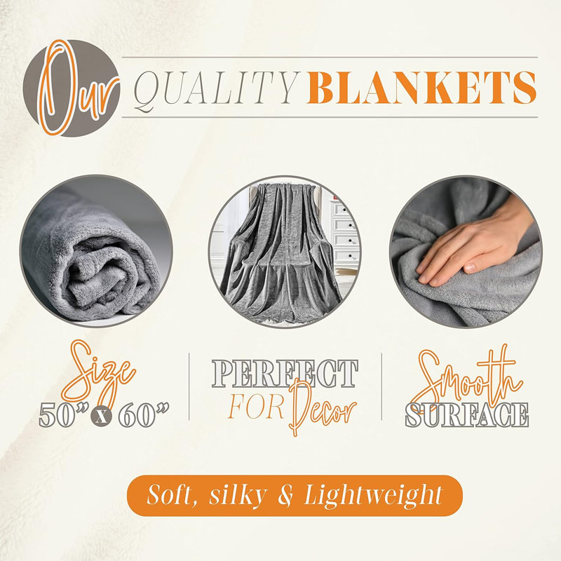 Plain Weave / Muslin Throw Blanket