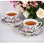 Tasse et soucoupe en porcelaine Bellemeade