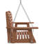 Garden Swing Chair With Metal Chains Solid Wood Fir-1456035470