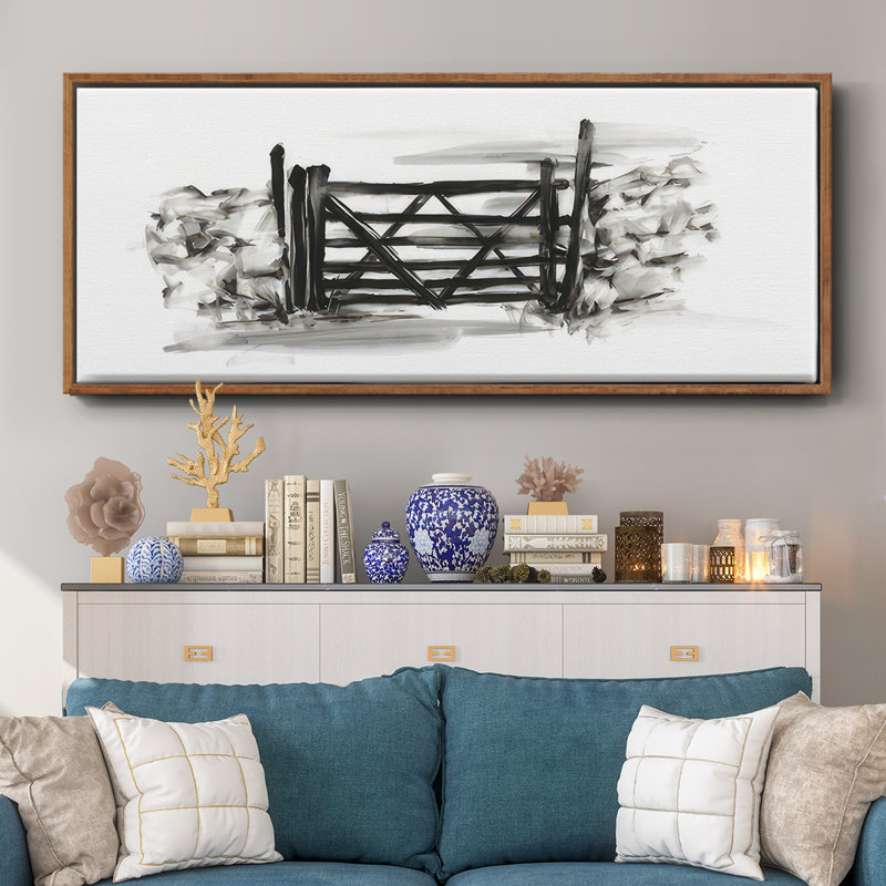 Toile encadrée, collection European Farm
