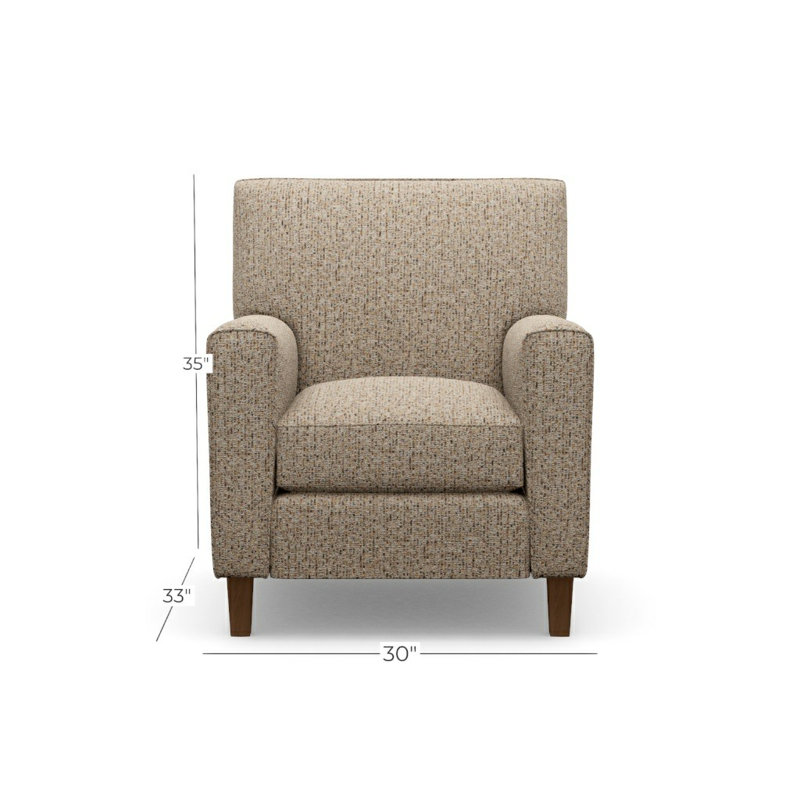 Lawrence Armchair, Walnut, Piazzla 602411