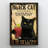 Black Cat Lounge - 1 Piece Rectangle Graphic Art P " Black Cat Lounge "-268956981