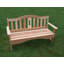Banc de jardin en bois Cedar Benches-9568692-6813202