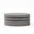 Black Oval Rotatable Coffee Desk With Rotating Function And Minimal Assembly Modern Surfaces
