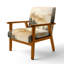 Chaise rembourrée Forest - Chaise avec accoudoirs Sand Forest Veil I-1252626696