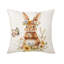Coussins décoratifs de Pâques avec motifs de lapins-927740083