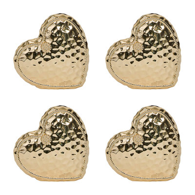 Berry & Thread Heart Place Card Holder (Set of 4)