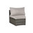 7-Piece Half-Moon Sectional Sofa Set with Coffee Table-1867773157