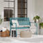 Powder Coated Steel Outdoor Bench-735163184
