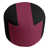 Black/Maroon/Black