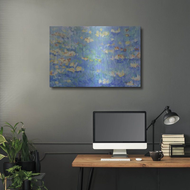 Orren Ellis «Shenandoah» par Cassandra Gillens, art mural en métal, H 24 po x l 36 po