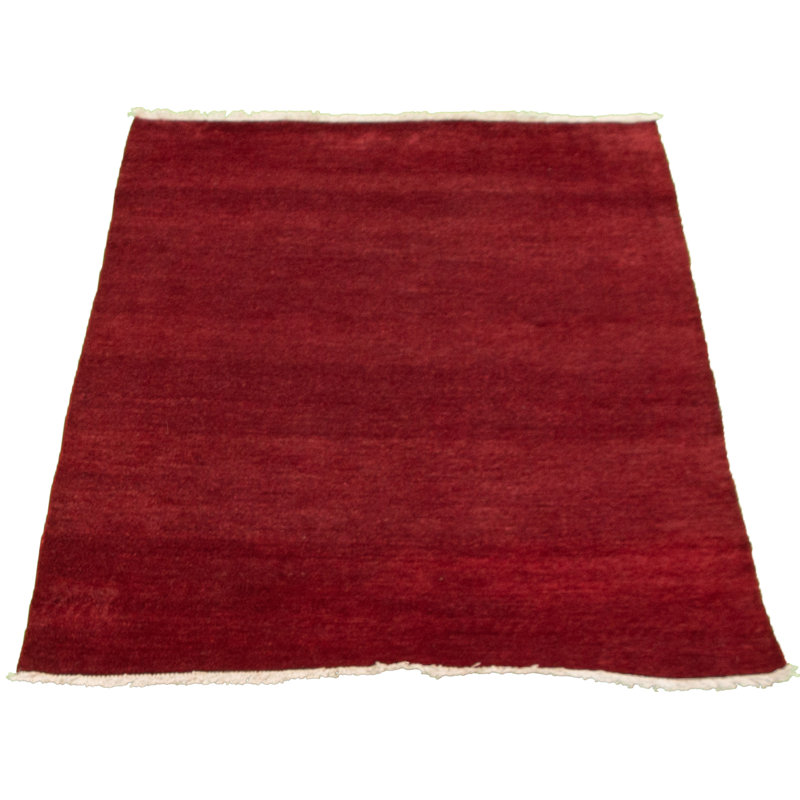 Tapis décoratif en laine de conception unique 3 pi 10 po x 5 pi 11 po ayuda noué à la main