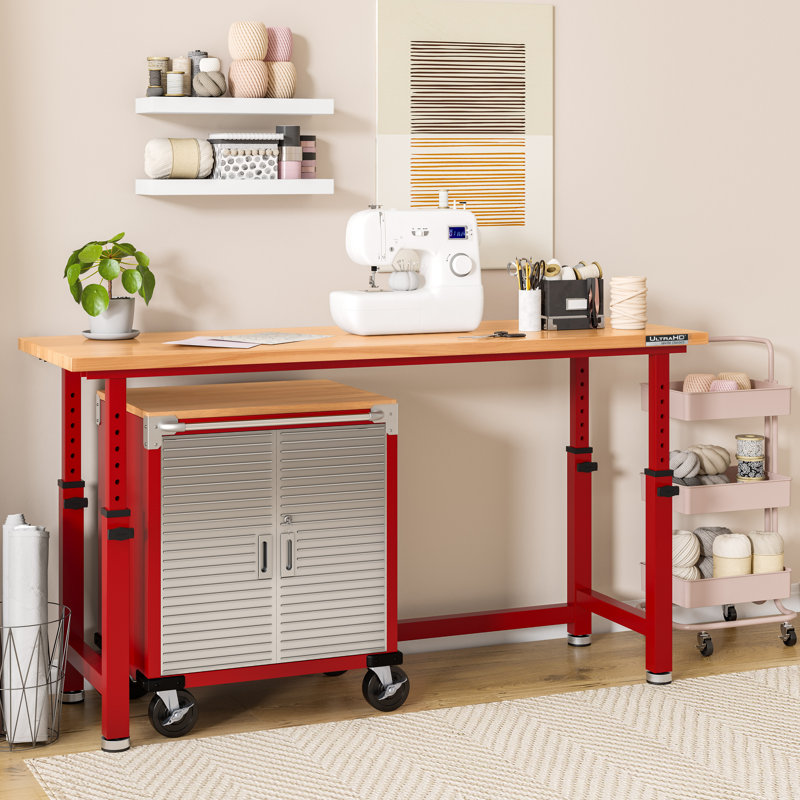 Armoire 2 portes Seville Classics UltraHD, Rouge