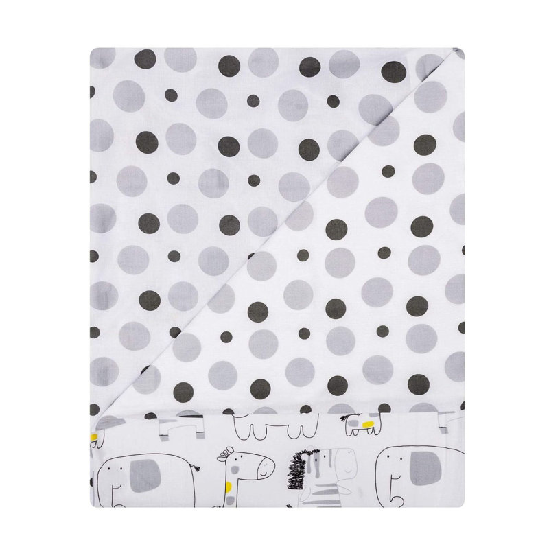 Reversible Animals Toddler Bedding Set