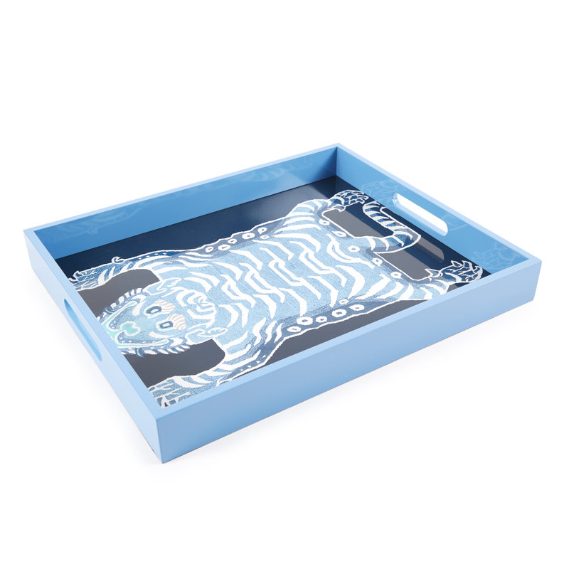 TIGER RECTANGULAR TRAY MARINE 17" D X 2" H
