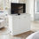 Meuble télé avec support vertical motorisé l 50,4 po